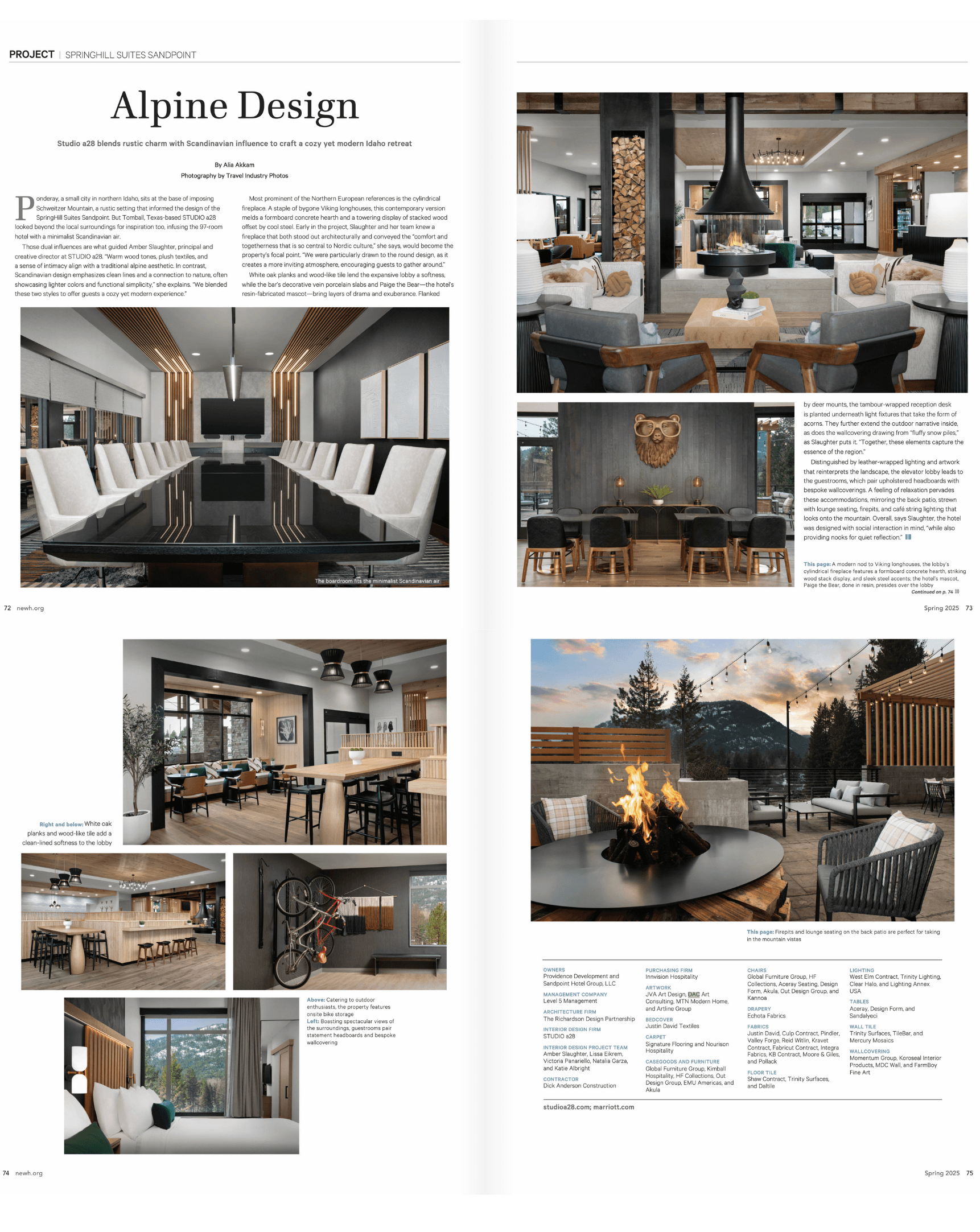 Alpine Design: Springhill Suites Sandpoint